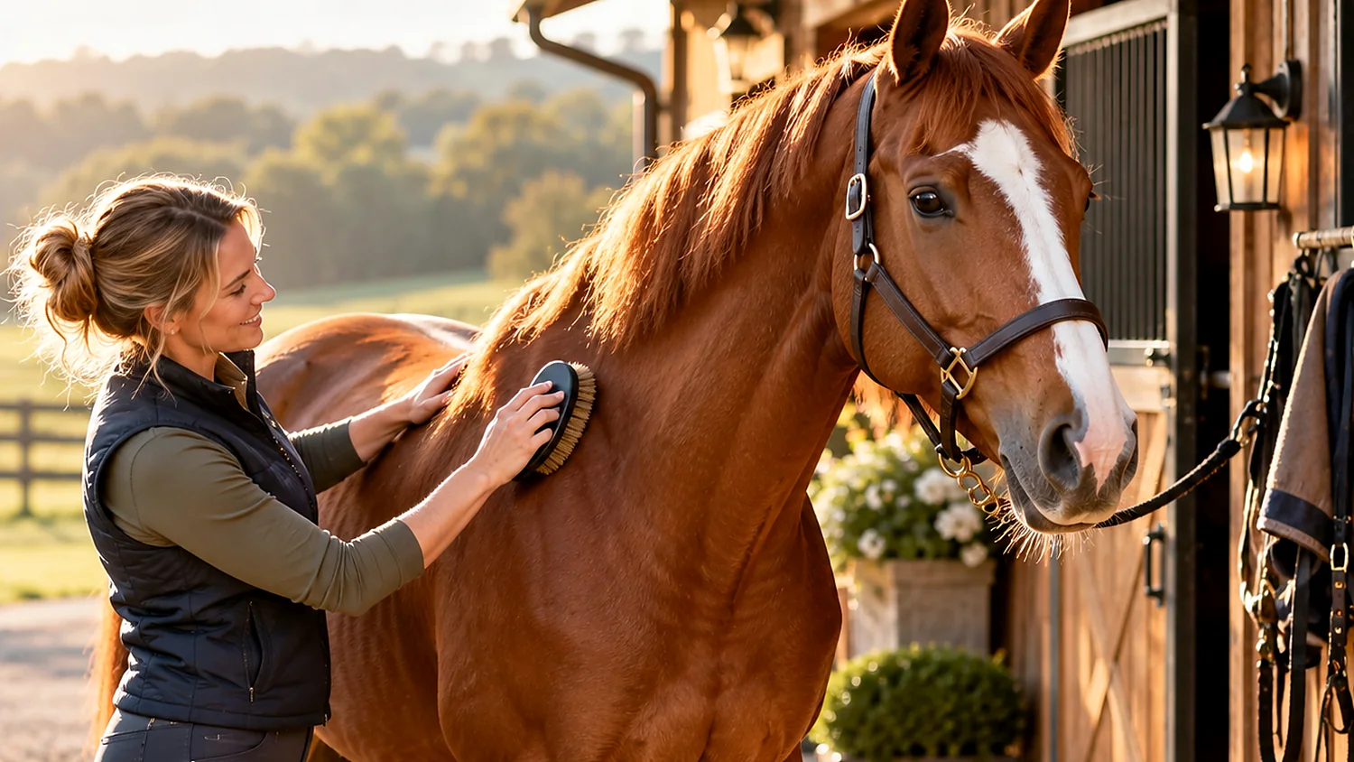 Practical horse care illustration for Appaloosa Horse: Spotted Coats, Temperament and Everyday Care