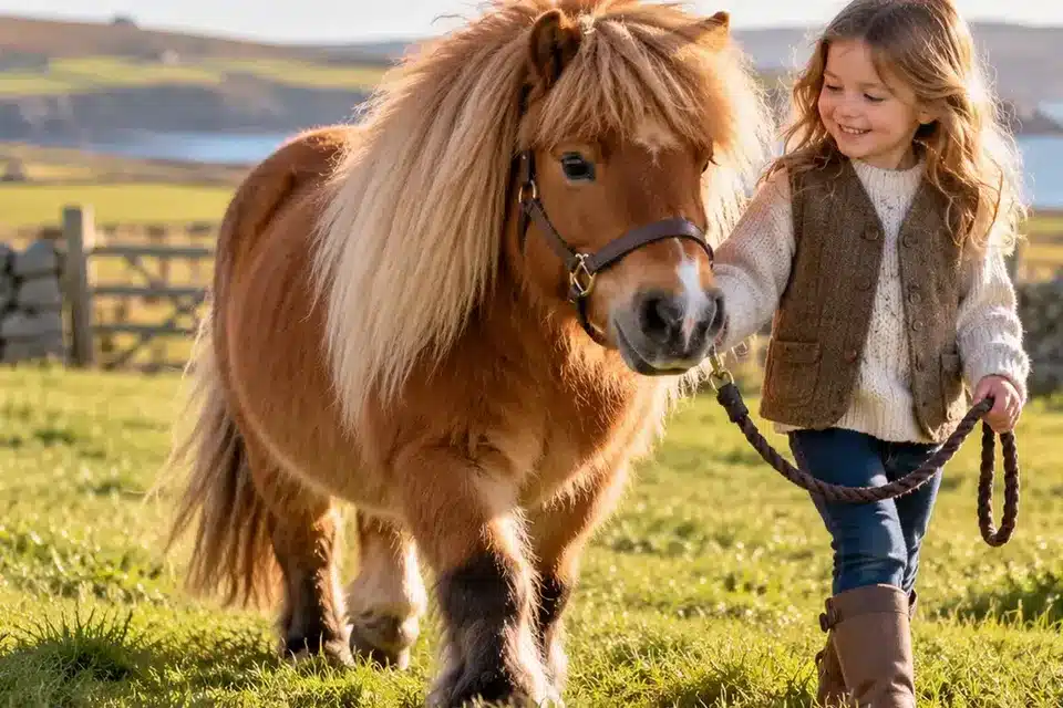 Practical horse care illustration for Connemara Pony: Athleticism, Temperament and Care Guide