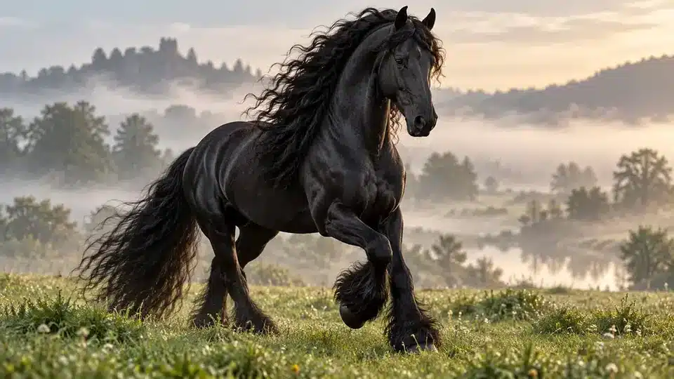 Friesian Horse: Appearance, Temperament, Care and Ownership Costs