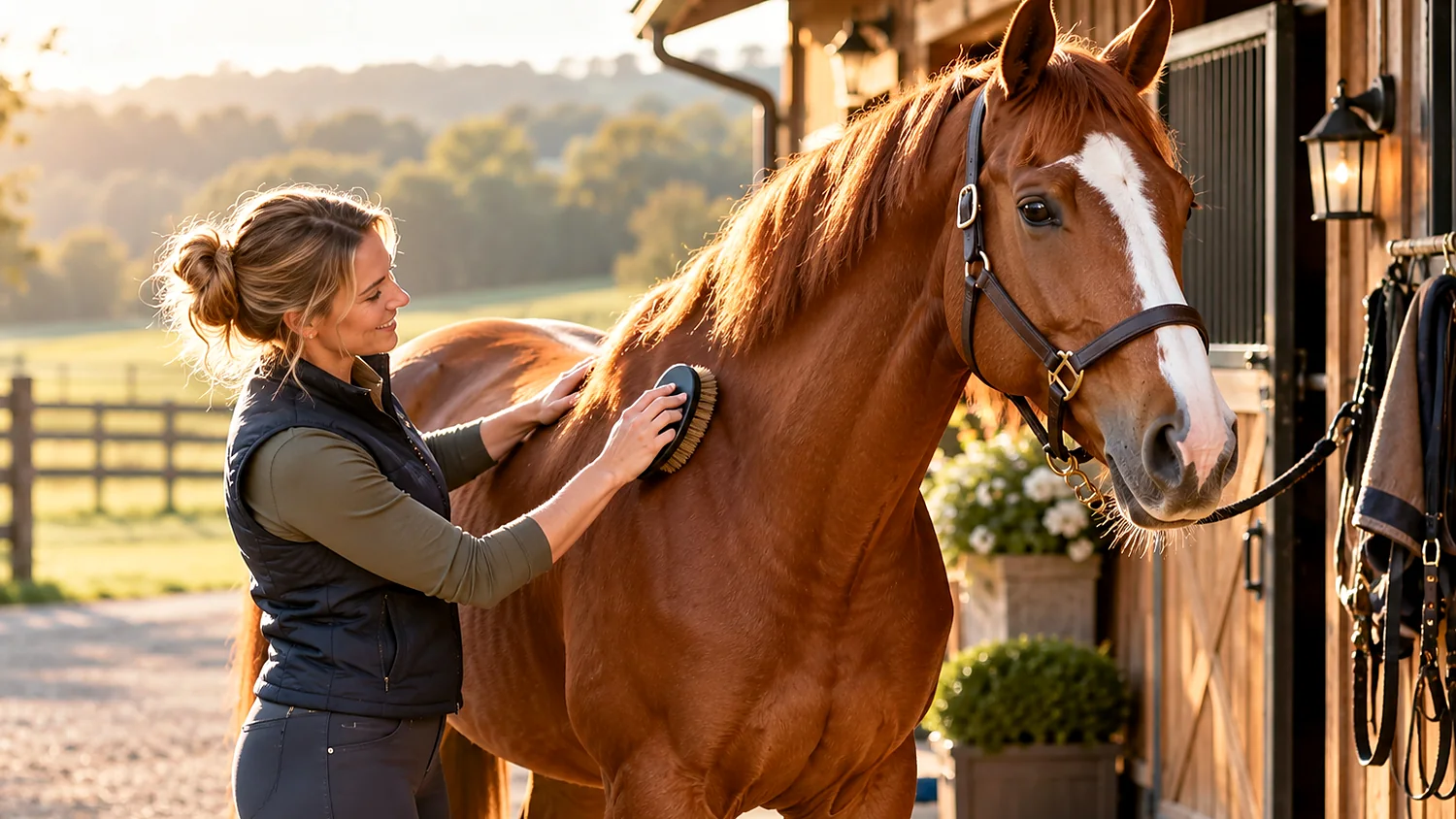 Editorial photograph for Horse Coat Health: What Shine, Dullness and Shedding Can Tell You