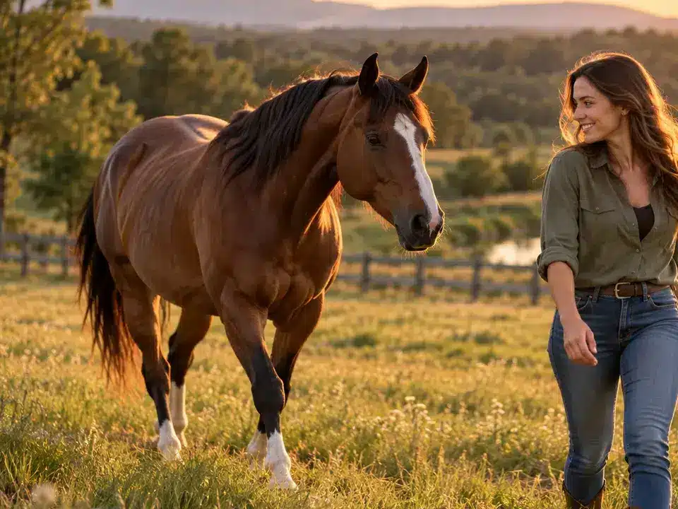 Editorial photograph for 12 Signs Your Horse Trusts You