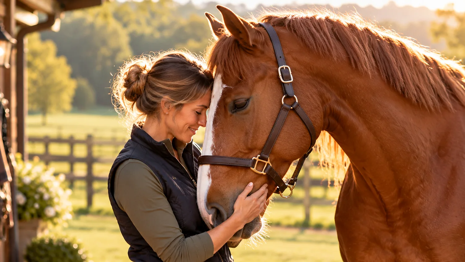 Practical horse care illustration for Why Does My Horse Follow Me? Bonding, Routine and Boundaries