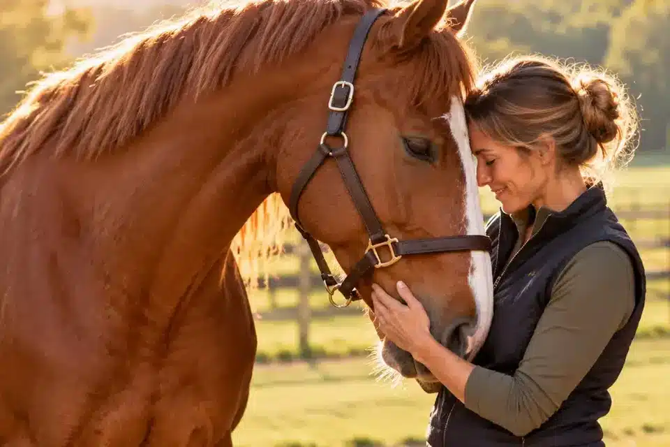 Practical horse care illustration for Why Does My Horse Nudge Me? Reading the Context